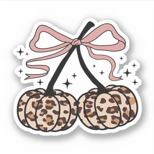 秋カボチャ、かぼちゃのさくらんぼ、ヒョウかぼちゃのP シール (正面)