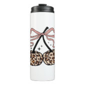 秋カボチャ、かぼちゃのさくらんぼ、ヒョウかぼちゃのP タンブラー (正面)