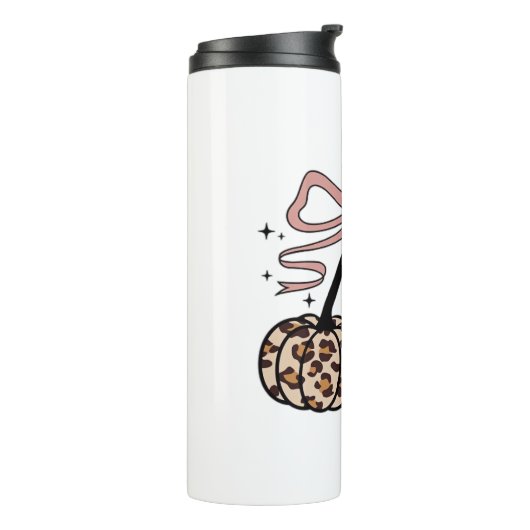 秋カボチャ、かぼちゃのさくらんぼ、ヒョウかぼちゃのP タンブラー (回転左)