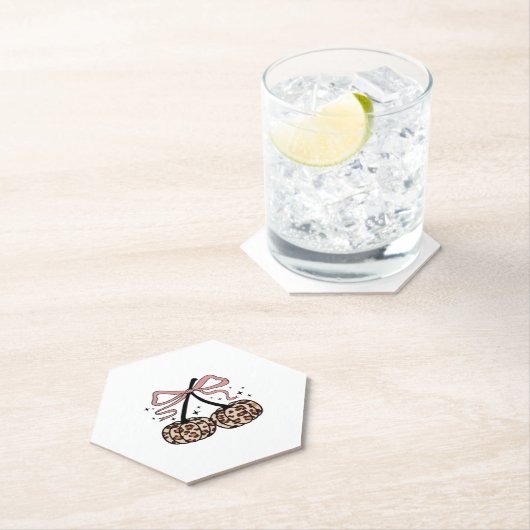 秋カボチャ、かぼちゃのさくらんぼ、ヒョウかぼちゃのP ペーパーコースター (インサイチュ)