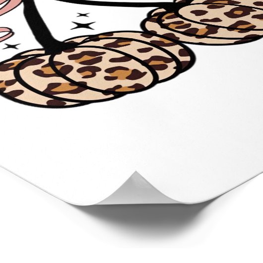 秋カボチャ、かぼちゃのさくらんぼ、ヒョウかぼちゃのP ポスター (角)