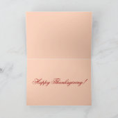 秋カボチャ – カード (内部)