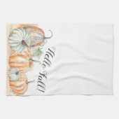 秋カボチャ キッチンタオル (横)