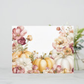 秋カボチャ&フラワーズ秋スケープブック紙 (スタンド正面)