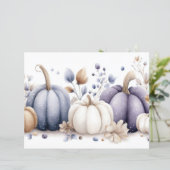 秋カボチャ&フラワーズ秋スケープブック紙 (スタンド正面)