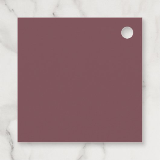 秋カボチャ&秋ワイルドフラワーベビーシャワー フェイバータグ (裏面)