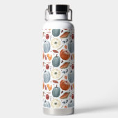 秋カボチャ&紅葉パターン ウォーターボトル (背面)