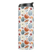 秋カボチャ&紅葉パターン タンブラー (回転左)