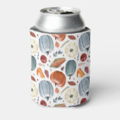 秋カボチャ&紅葉パターン 缶クーラー (缶裏面)