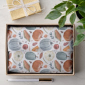 秋カボチャ&紅葉パターン 薄葉紙 (ギフト)