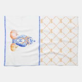 秋カボチャ | Ginger Jarモノグラム キッチンタオル (横)