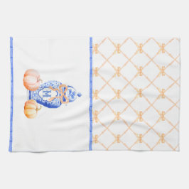 秋カボチャ | Ginger Jarモノグラム キッチンタオル