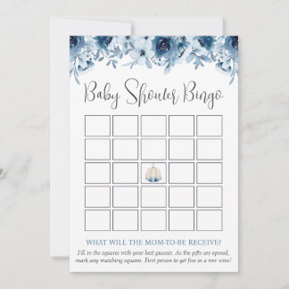 秋カボチャBingo推測誰が赤ちゃんシャワーゲーム 招待状