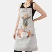 秋カボンプキンズグランマガーデントカキ素朴ズウッド エプロン (インサイチュ)