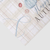 秋カボンプキンズプレイドティッシュペーパー 薄葉紙 (詳細)