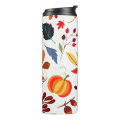 秋カモダンボチャの葉柄 タンブラー (回転左)