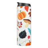 秋カモダンボチャの葉柄 タンブラー (回転右)