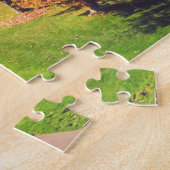 秋カラフルのゴルフ場 ジグソーパズル (側面)