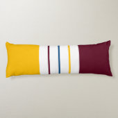 秋カラフルのストライプ ボディピロー (裏面)