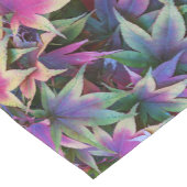 秋カラフルのメープル葉フローラ ショートテーブルランナー (コーナー)