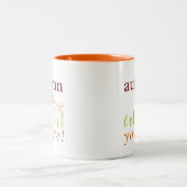 「秋カラフルの君!」 ツートーンマグカップ (中央)