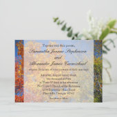 秋カラフルの木 招待状 (スタンド正面)