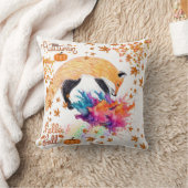 秋カラフルキツネ クッション (ブランケット)