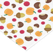 秋カラフルパンプキンベリーパターン ショートテーブルランナー (コーナー)