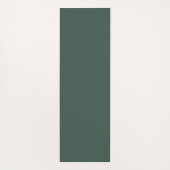 秋カラフルリーフ写真、緑の黄色の茶色 ヨガマット (裏面)