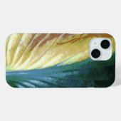 秋カラフルリーフ写真、緑の黄色の茶色 Case-Mate iPhoneケース (裏面 (横))