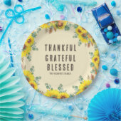 秋カラフルヴィービーサンクスギビングディナーパーティー ペーパープレート (パーティー)