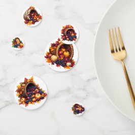 秋カラフル感謝用脱毛症アレンジメント コンフェッティ