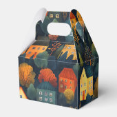 秋カラフル感謝贈与用ギフトボックス フェイバーボックス (裏面サイド)