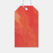 秋カラフル秋の砂糖漬けアップルパーティー ギフトタグ (裏面)