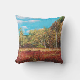 秋カラフル秋の風景装飾用クッション クッション