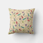 秋カラフル葉メドレー クッション (裏面)