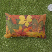 秋カラフル ランバークッション (芝生)