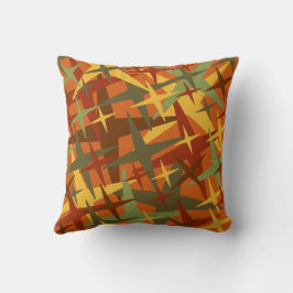 秋カラーおもしろい（星） クッション