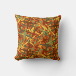 秋カラーおもしろい（星） クッション