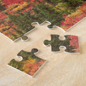 秋カラーのデナリ国立公園 ジグソーパズル (側面)