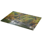 秋カラーアットオヒオピレ州パーク カッティングボード (角)