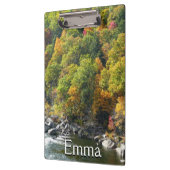 秋カラーアットオヒオピレ州パーク クリップボード (左)