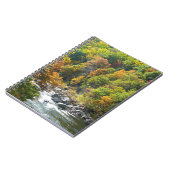 秋カラーアットオヒオピレ州パーク ノートブック (左側)