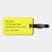 秋カラーアットオヒオピレ州パーク ラゲッジタグ (裏面横)