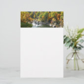 秋カラーアットオヒオピレ州パーク 便箋 (スタンド正面)