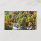 秋カラーアットオヒオピレ州パーク 名刺 (裏面)