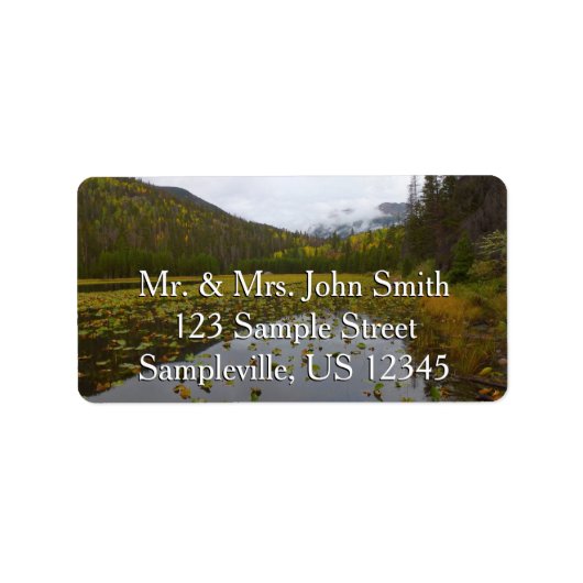 秋カラーアットクブレイク ラベル (正面)