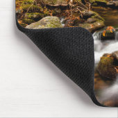 秋カラージェファーソンブルック |白い山 マウスパッド (コーナー)