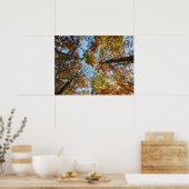 秋カラーフォレスト ポスター (キッチン)