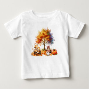 秋カントリーウッドランズTシャツ ベビーTシャツ